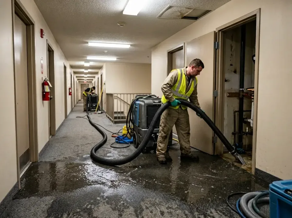 multi-unit-apartment-hallway-f-005 — frequently asked questions, Emergency Burst Pipe Water Extraction & Removal in Emporia,…